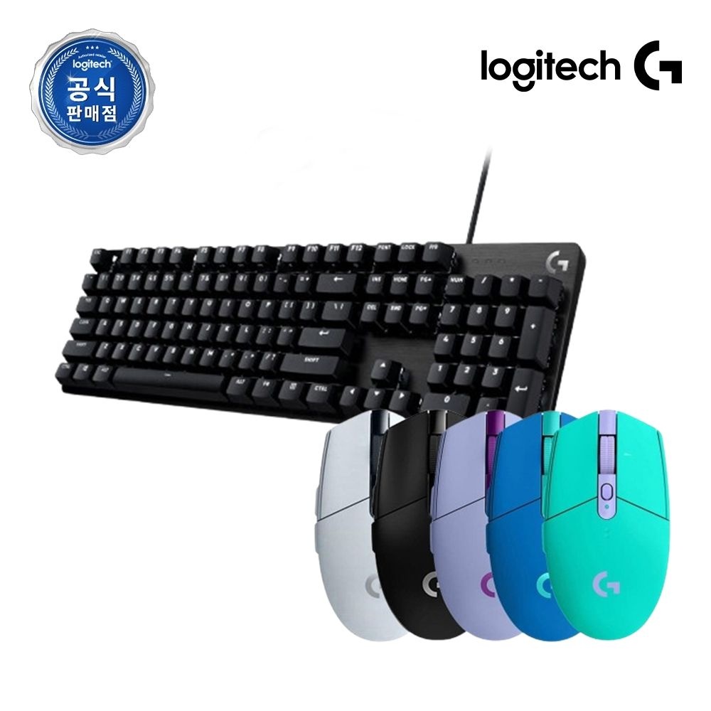 <b>로지텍</b>G <b>로지텍</b>G 포인트 키캡 포함(택1) <b>로지텍</b>코리아 G413 SE <b>G304</b> Combo