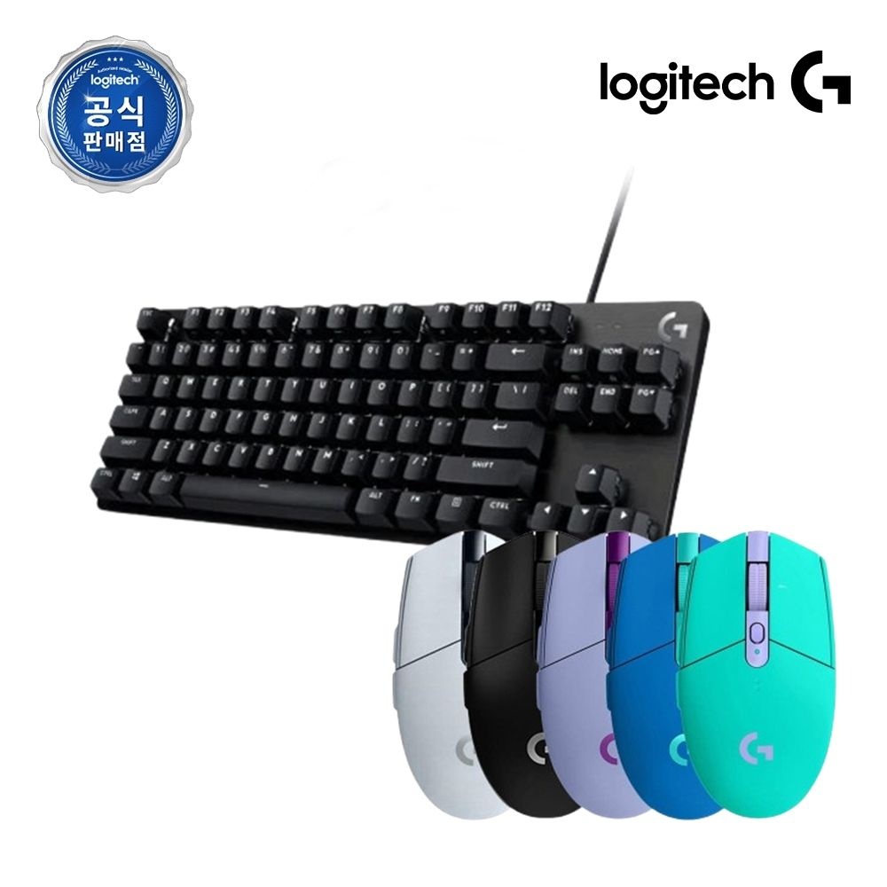 <b>로지텍</b>G <b>로지텍</b>G 포인트 키캡 포함(택1) <b>로지텍</b>코리아 G413 SE TKL <b>G304</b> Combo