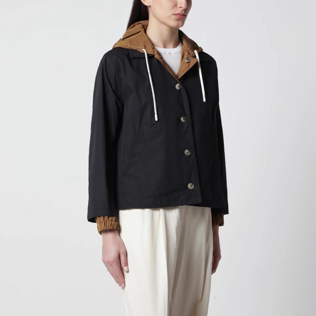 에르노 [해외] 에르노 Reversible Jacket Blue Caramel in Cotton Gabardine GC000547D13238/XM_HERNO-9221_102-46 Blue  [관부가세포함]