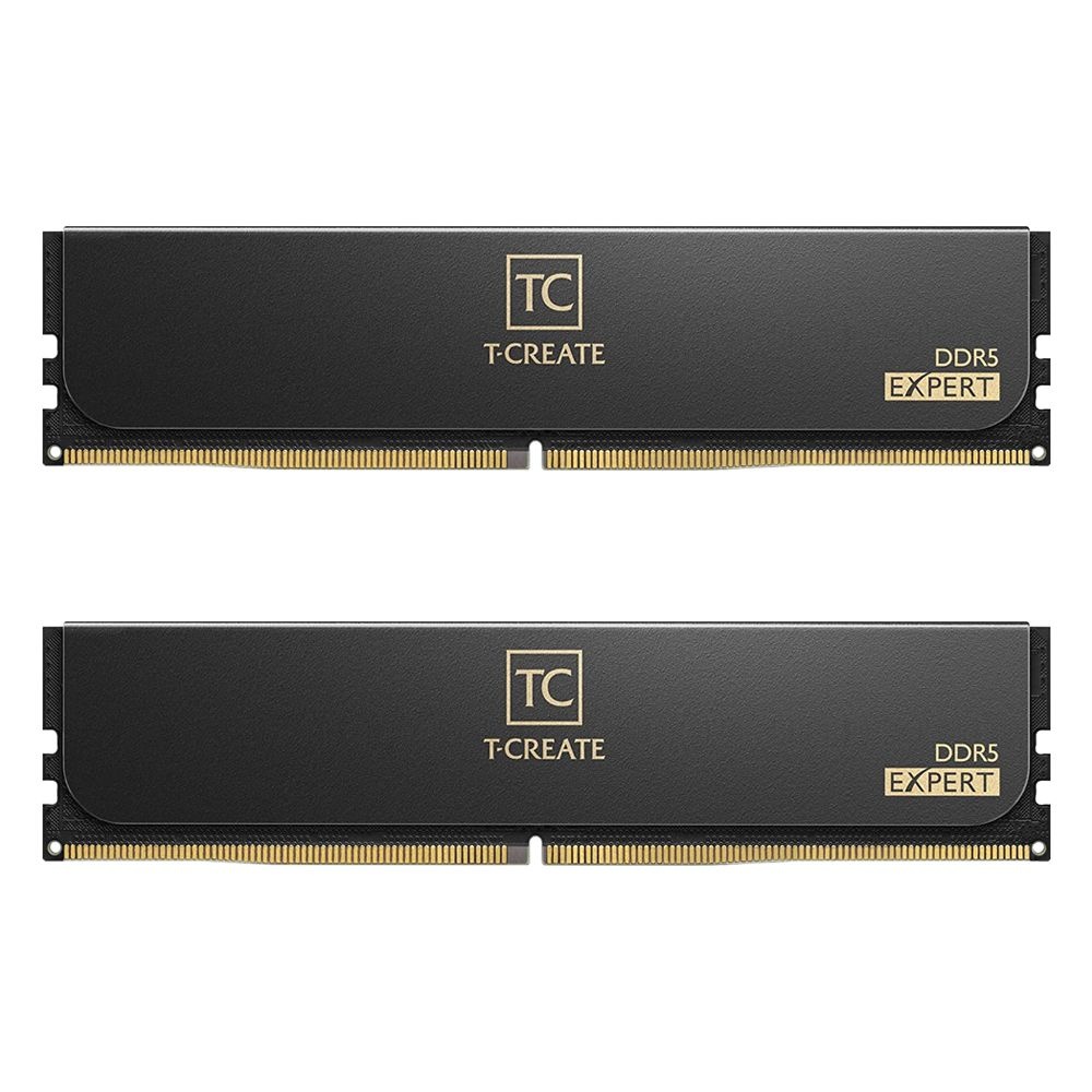 [오늘출발] 팀그룹 [서린공식] 팀그룹 T-CREATE DDR5-6400 CL34 EXPERT 블랙 패키지 64GB(32Gx2)