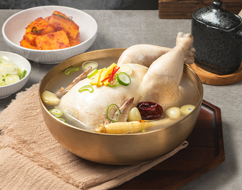 몸보신 바르온 삼계탕 1kg x 4팩 초복 중복 말복 실온보관 ord
