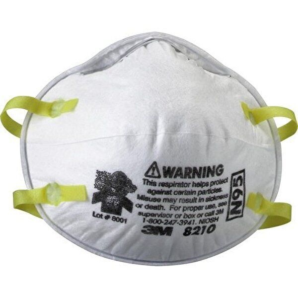 3M <b>N95</b> 8210 안면부 여과식 방진 방역<b>마스크</b> (20개입)_WA02F12