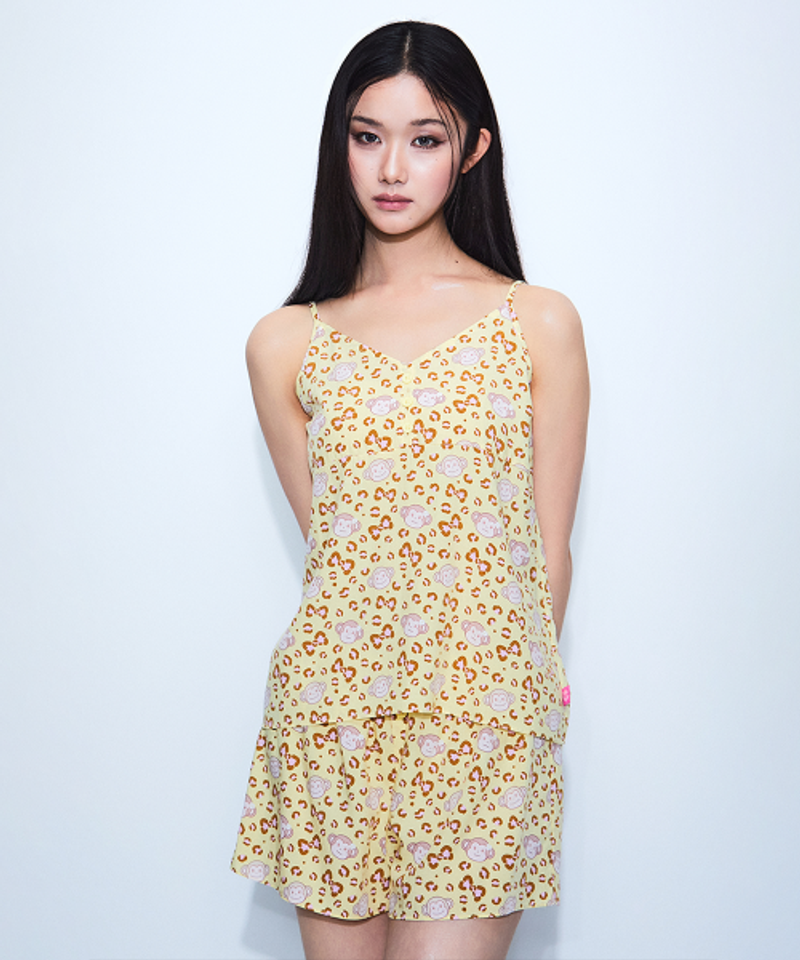 SPAO 마이페이브아카이브 레오파드 슬립 파자마Yellow SPPPG37U12