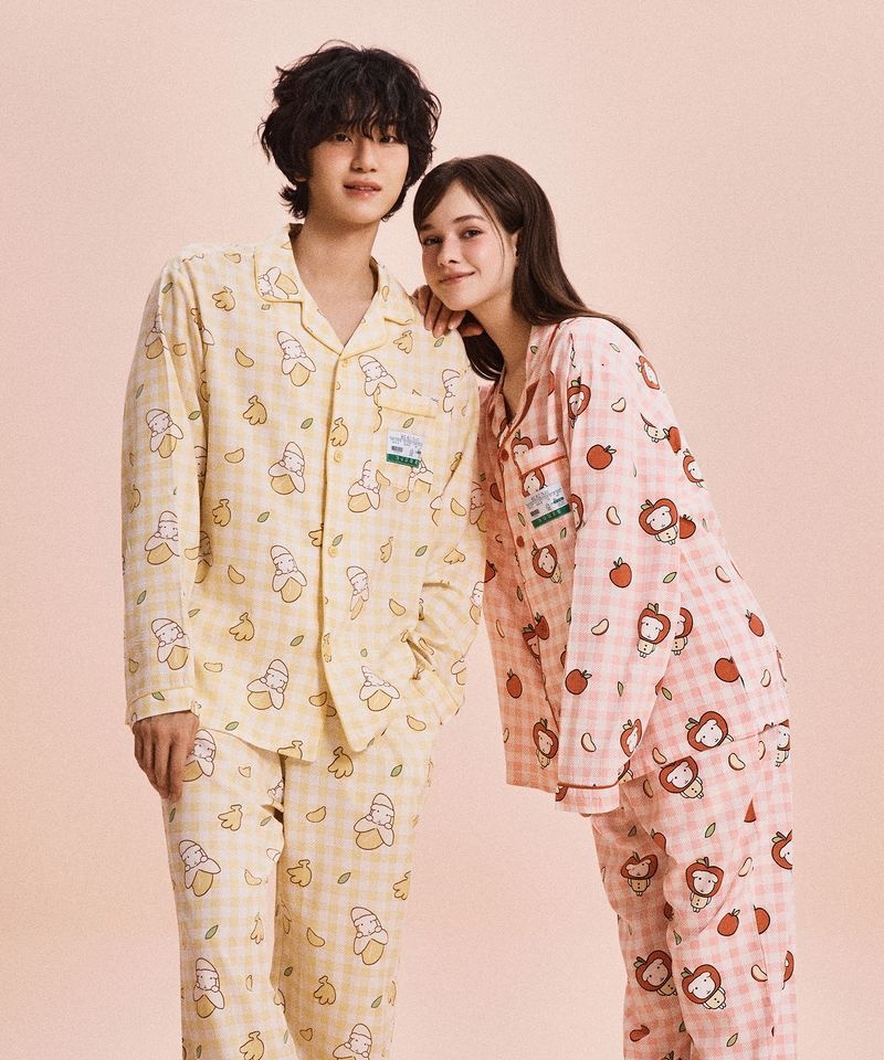 SPAO 가나디 당도체고 긴팔 파자마YELLOW SPPPG23U05