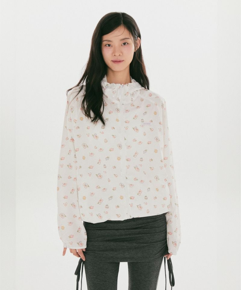 SPAO 먼작귀 페어리 윈드브레이커화이트 SPJJG4TU01