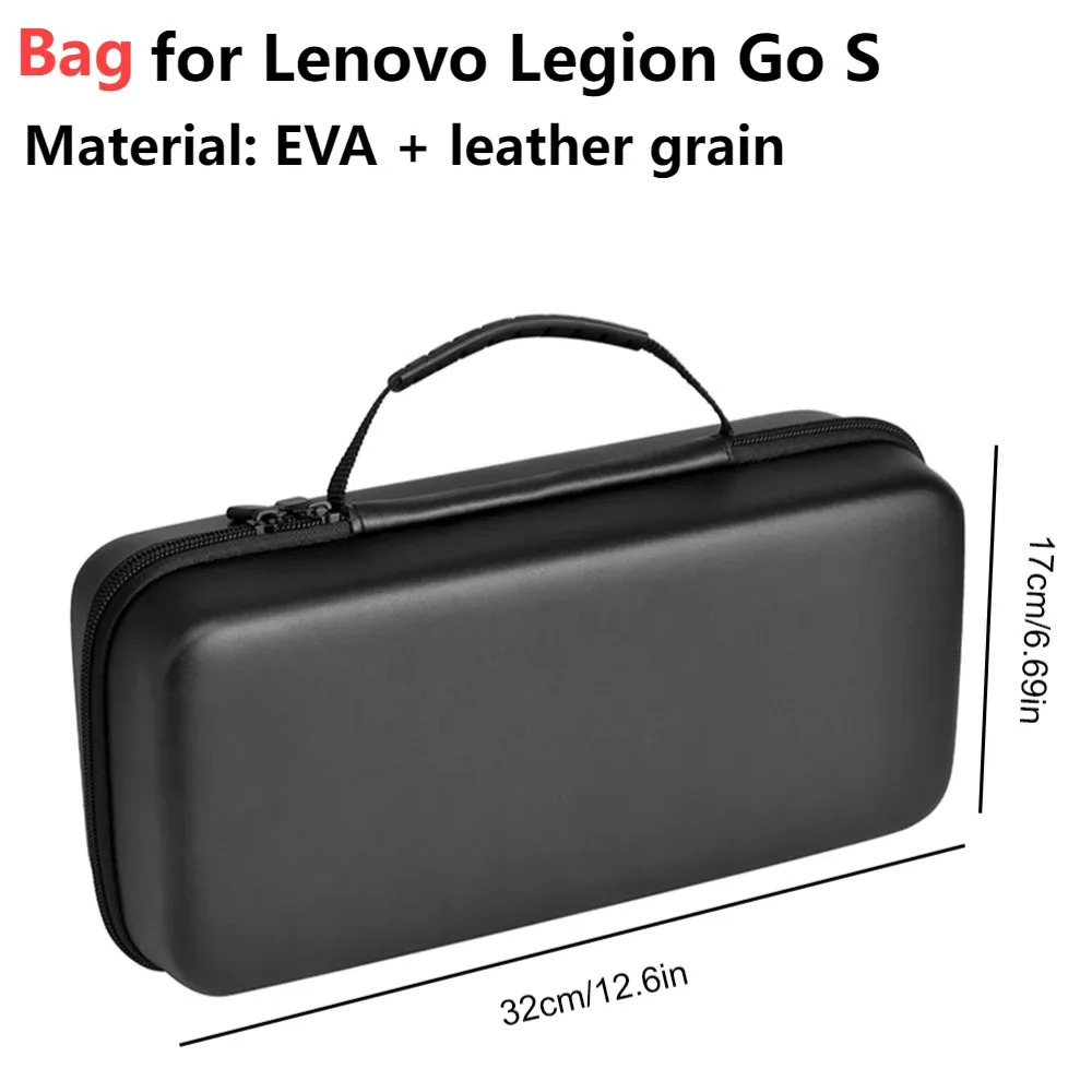 Lenovo <b>Legion</b> <b>Go</b> <b>S</b> 용 EVA 하드 운반 케이스 가방 휴대용 방수 쉘 메쉬 포켓이있는 안티 드롭 보호