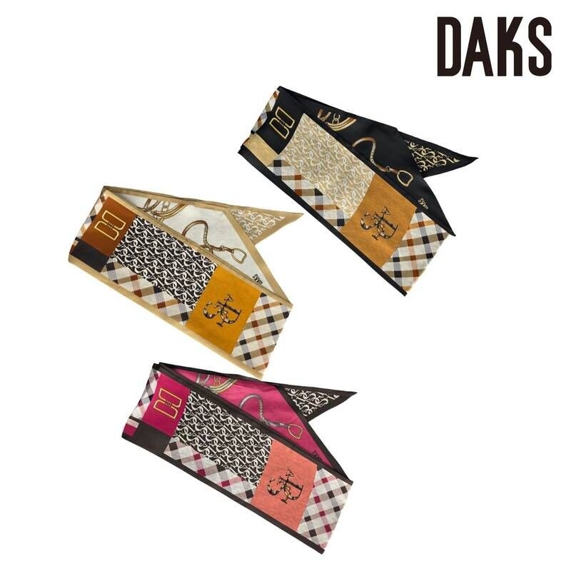 닥스 <매장정품> DAKS 닥스 실크 스키니 (방도) 스카프 FKU501 2139966