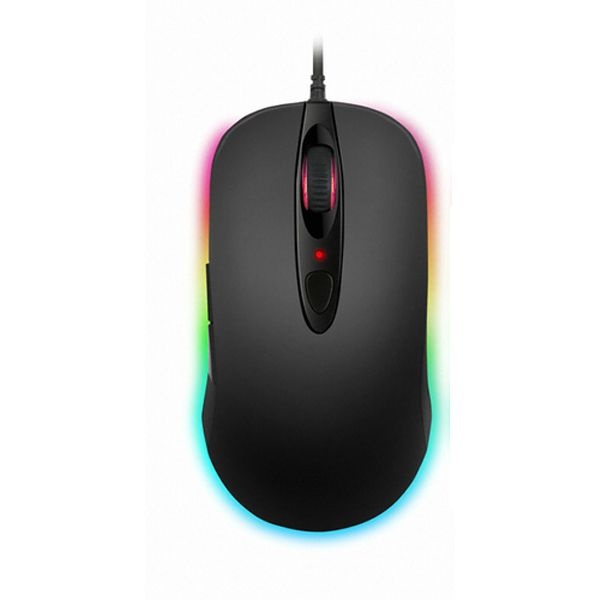UnKnown 앱코 <b>HACKER</b> A530 3389 RGB 게이밍 마우스 블랙