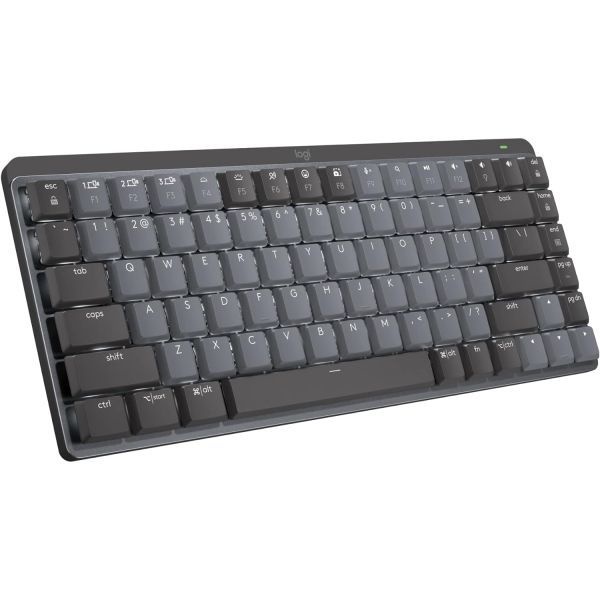 Logitech [해외] Logitech 로지텍 <b>MX</b> <b>Mechanical</b> Mini Wireless Illu미나 ted Keyboard Clicky 스위치 es 322662