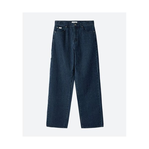 문선 아카이브 문선 아카이브 M.C UNI , Loose-Fit Pinstripe Denim Pants DARK INDIGO 6092402 MS261UDP02DIN0