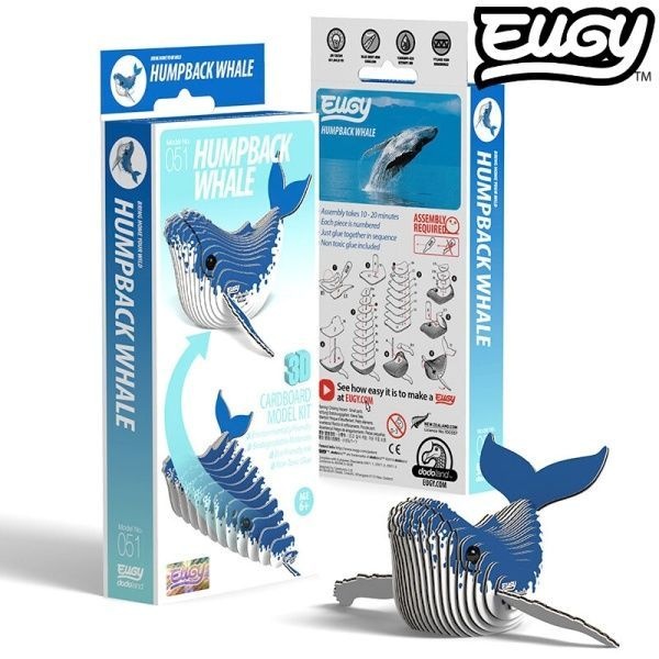 이슬라글로벌 유기(Eugy) 3D퍼즐 Humpback Whale 혹등고래 051