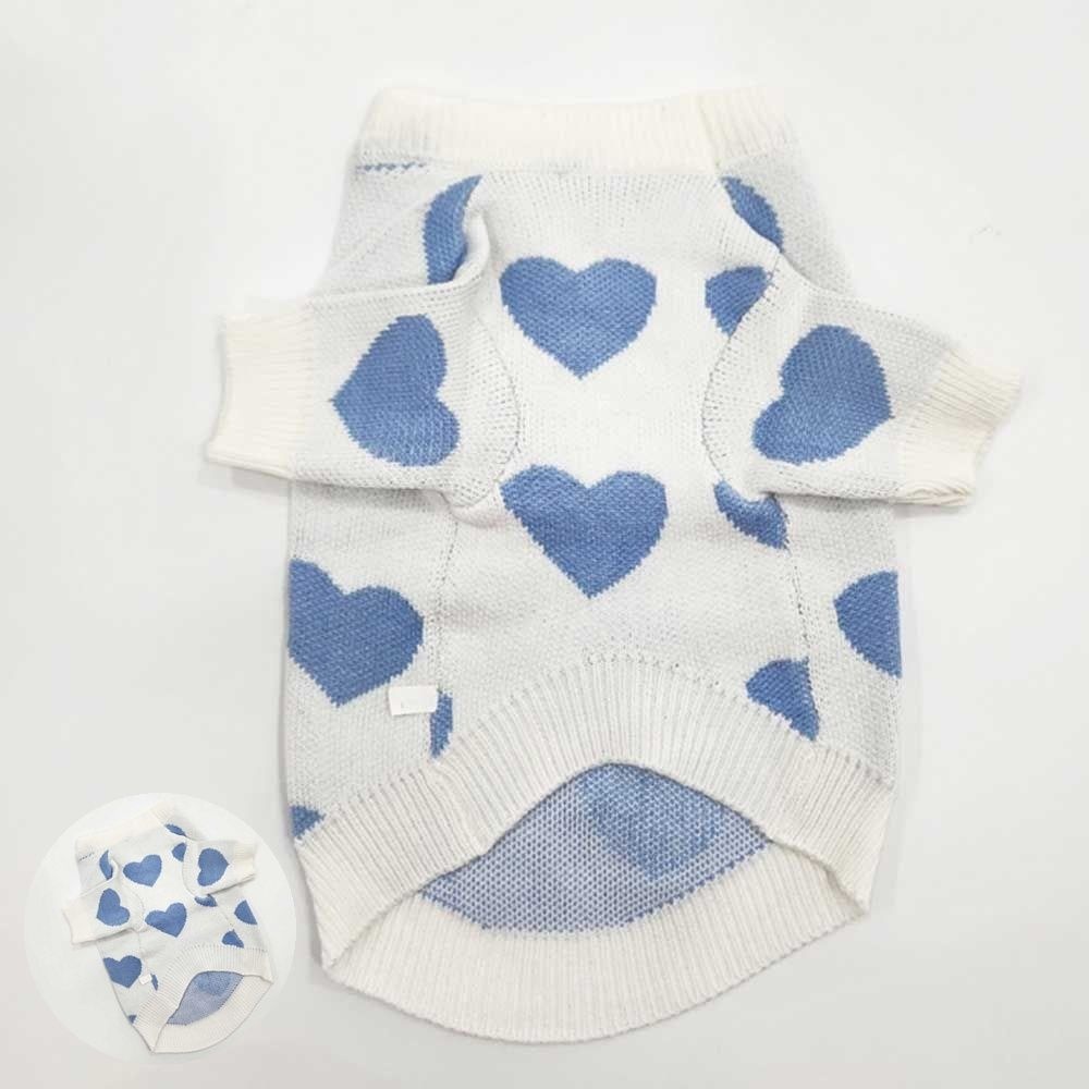 [삼렌콩] 반려견 긴팔 니트 스웨터 신축성좋은강아지의류 강아지니트 반려견의류스타일코디 부드러운강아지옷