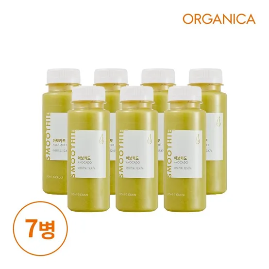 [올가니카] 아보카도 스무디 190ml x 7병