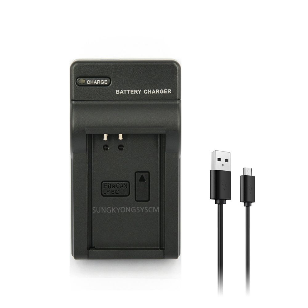 디아이플러스 캐논 LP-E12 USB 싱글 호환충전기 <b>EOS</b> 100D M100 M50 <b>M10</b>
