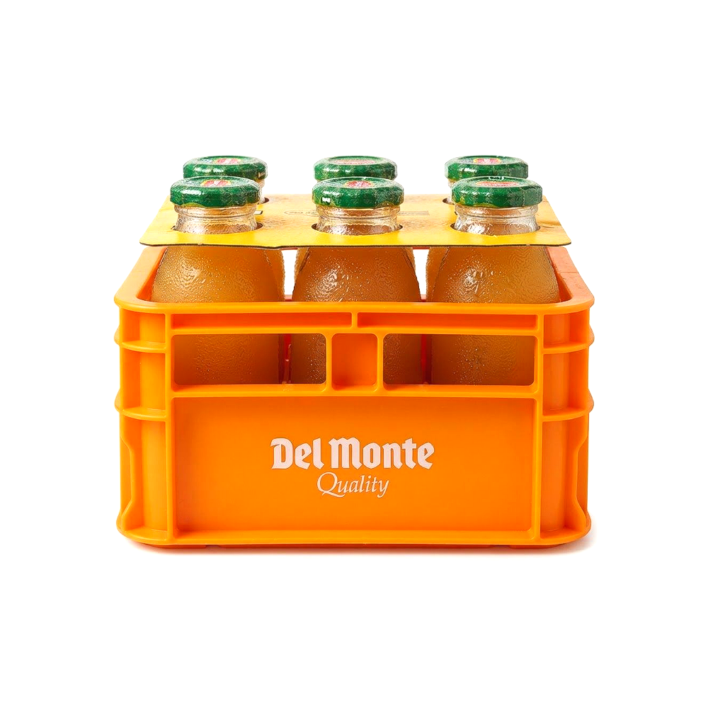 롯데 롯데리아 델몬트 오렌지 미니병기획 (250ml x 6병)