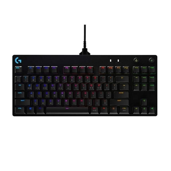 <b>LOGITECH</b> Inc. / 로지텍코리아 로지텍 유선 게이밍 키보드 <b>G</b> <b>PRO</b> GX BLUE Clicky, TKL