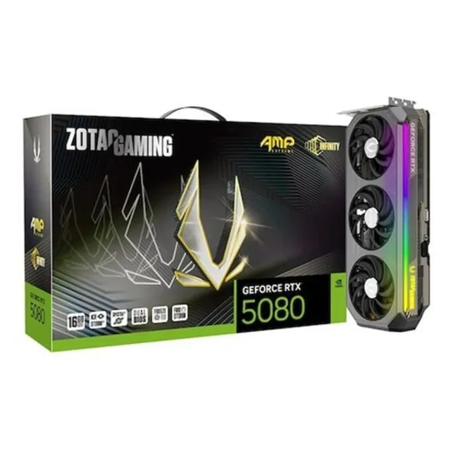 조텍 ZOTAC GAMING RTX 5080 AMP EXTREAM infitnty OC 16GB GDDR7 내일도착 게이밍 고사양 그래픽카드
