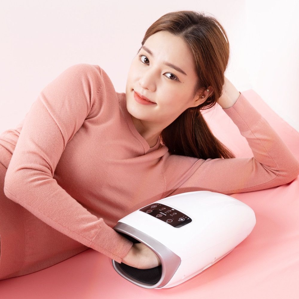 제스파 에어솔루션 무선형 충전식 손마사지기 핸드 손목 안마기 공기압 지압 ZP1910 NF