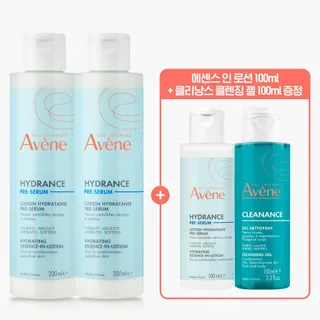 아벤느 [한정증정]이드랑스 에센스 인 로션 200ml 2개 + 이드랑스 로션 100ml + 클리낭스 클렌징 젤 100ml