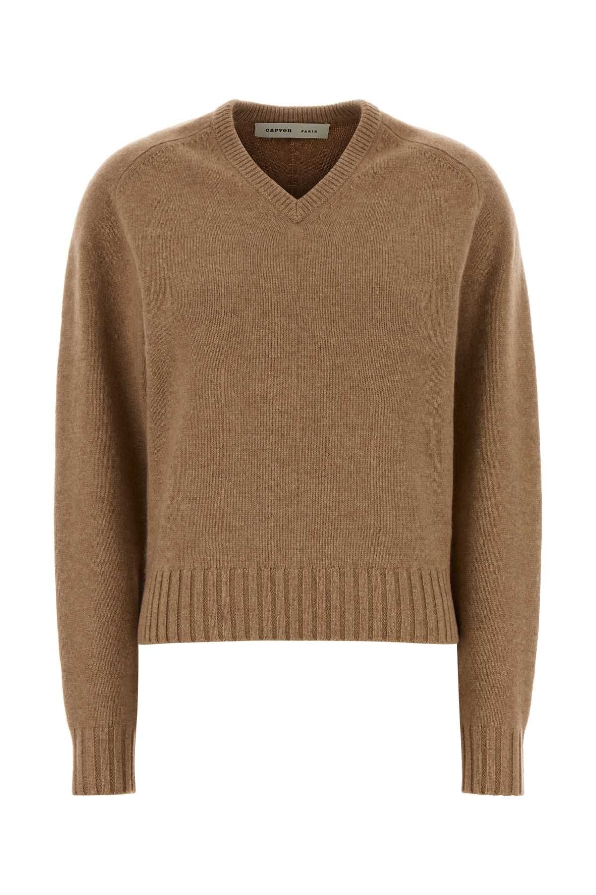 까르벵 26FW 까르뱅 Camel 캐시미어 스웨터 6262K<b>21317</b>N825