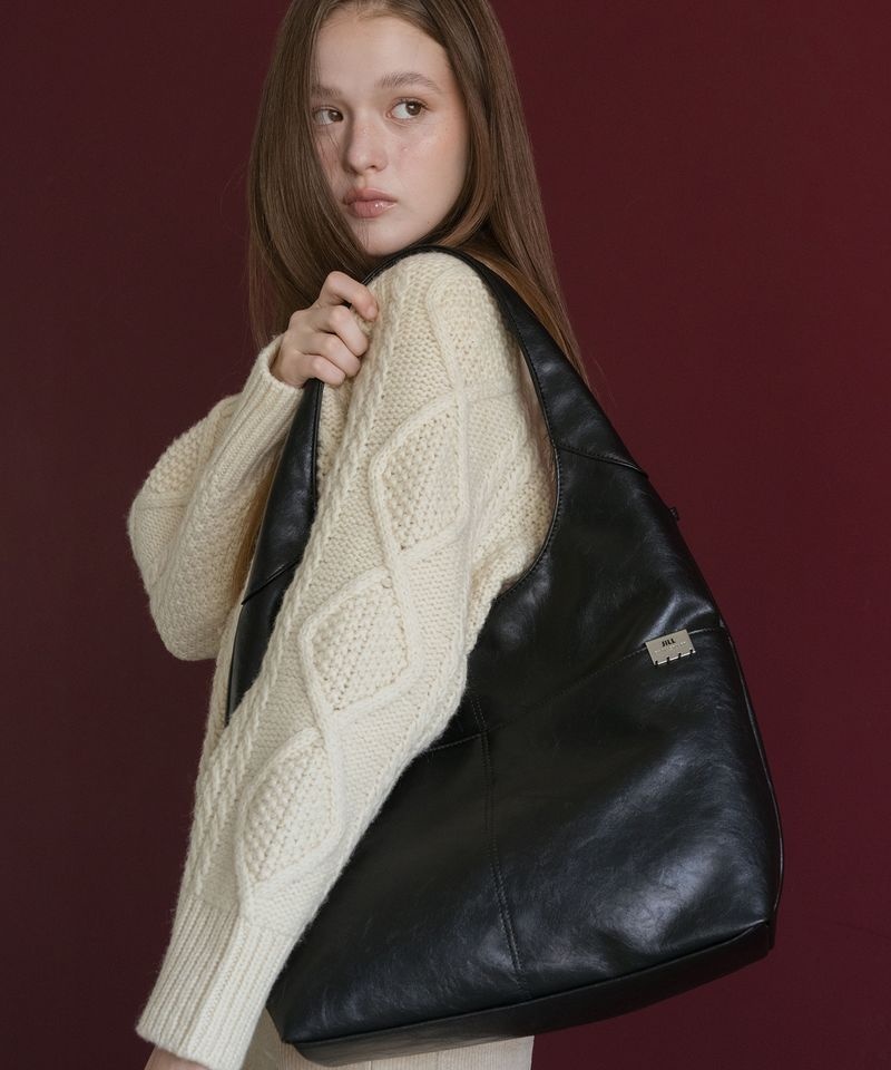 JILL BY JILLSTUART JILL BY JILLSTUART 질바이질스튜어트 [보일] 투포켓 호보백 - 2colors JLBA<b>75535</b>BK JLBA75536W2 510021