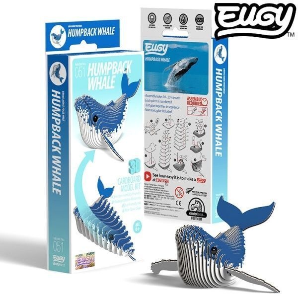 이슬라글로벌 [교보문고] 유기(Eugy) 3D퍼즐 Humpback Whale 혹등고래 051