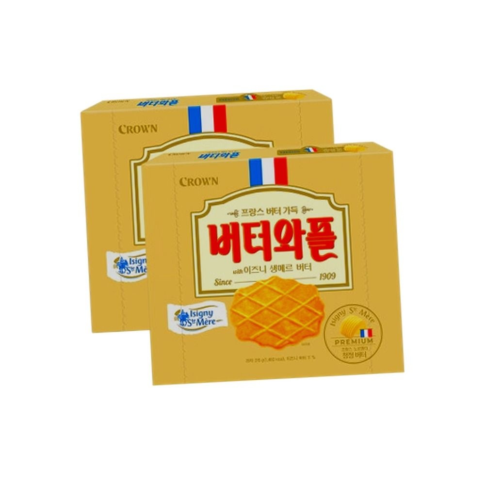 버터와플 with 이즈니생메르 버터 316g 2개