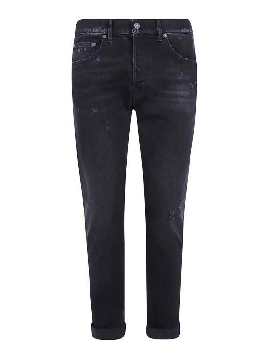 [해외] 돈답 26FW 돈답 스트레이트 팬츠 UP563DS0369UMV8999 BLACK