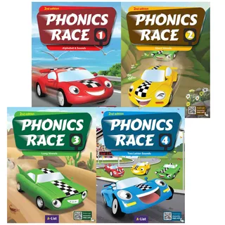 파닉스 레이스 Phonics Race 2E 1 2 3 4권 A List (469524)