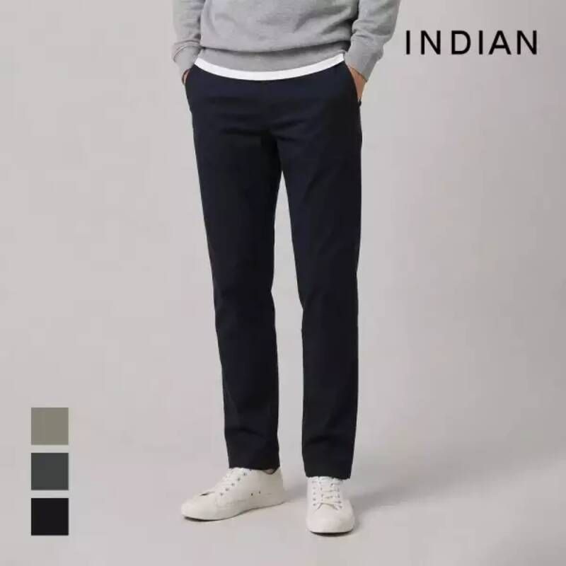인디안 INDIAN 슬림 밴딩 면바지_MIVDL3F9161 1184828