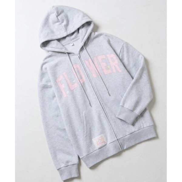 SPAO 먼작귀 페어리 후드 집업핑크 SPMZG4TU03