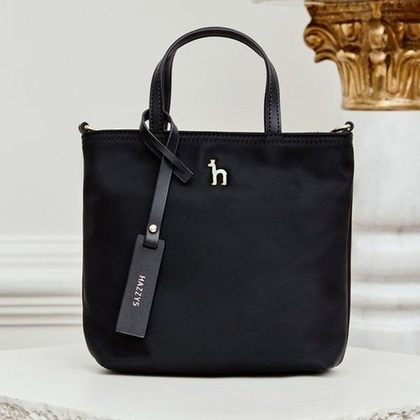 헤지스 헤지스 선물추천SAVER 블랙 나일론 퍼피 로고 나일론 스몰 토트 숄더백 S HIBA<b>75940</b>BK ITY027 HSU942