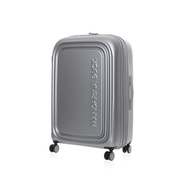 [패션플러스][만다리나덕]만다리나덕 LOGODUCK+ TROLLEY LARGE EXP SZV33466 (silver) 29인치 확장 캐리어