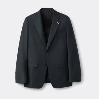 커스텀멜로우 에센셜 차콜 파인 수트 자켓 C9FBW25304GYD