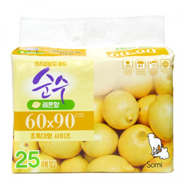 순수 넌슬립 초특대형패드 150매 (25매 x 6개)