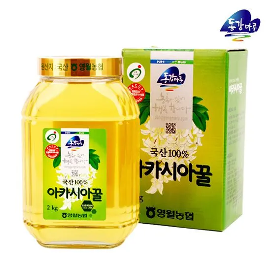 동강마루 영월농협 아카시아꿀 병 2kg
