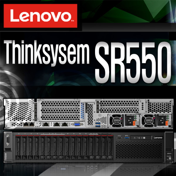 한국 레노버 유한회사 레노버 [레노버] SR550 (Xeon 4208 8C 2.1GHz / 48GB / 300GB SAS X 2) Lenovo Server