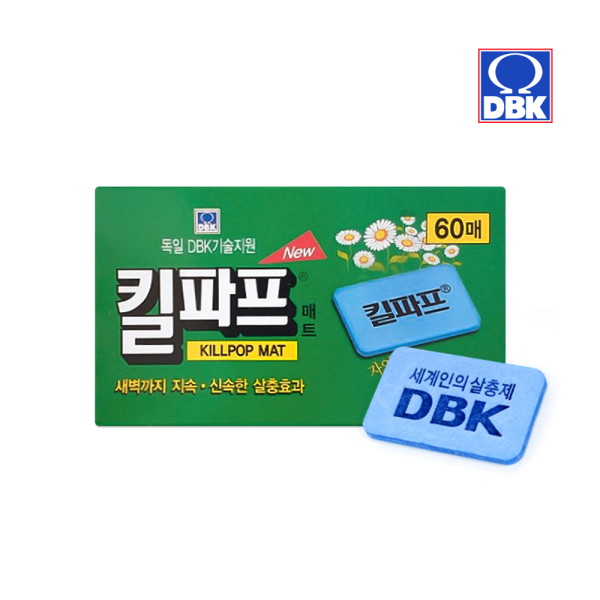[킬파프] 매트훈증기 리필 60매