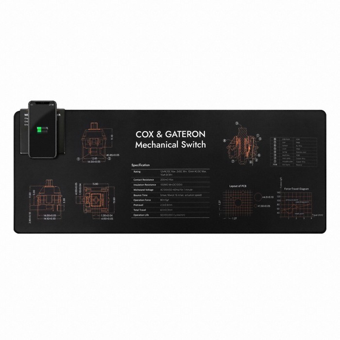 콕스 COX 콕스 Gateron Switch longpad