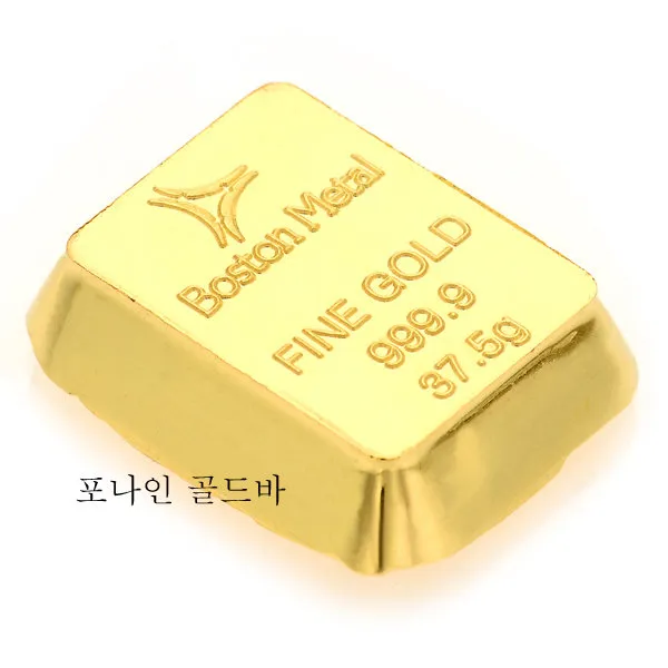 피골드 순금 포나인 초코렛 모양 초콜릿 골드바 37.5g 24k 99.99%