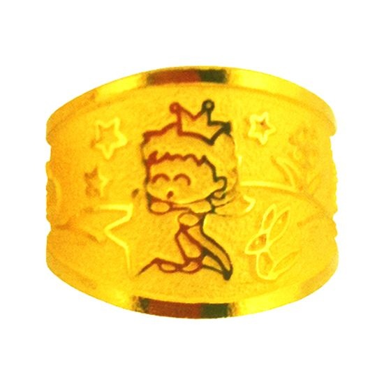 골드바 [골드바닷컴]순금애기왕자반지(GBG04/3.75g)