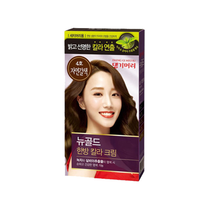 댕기머리 뉴골드 한방 칼라크림 새치머리용 염색약 / 두리화장품(주) : 롯데On