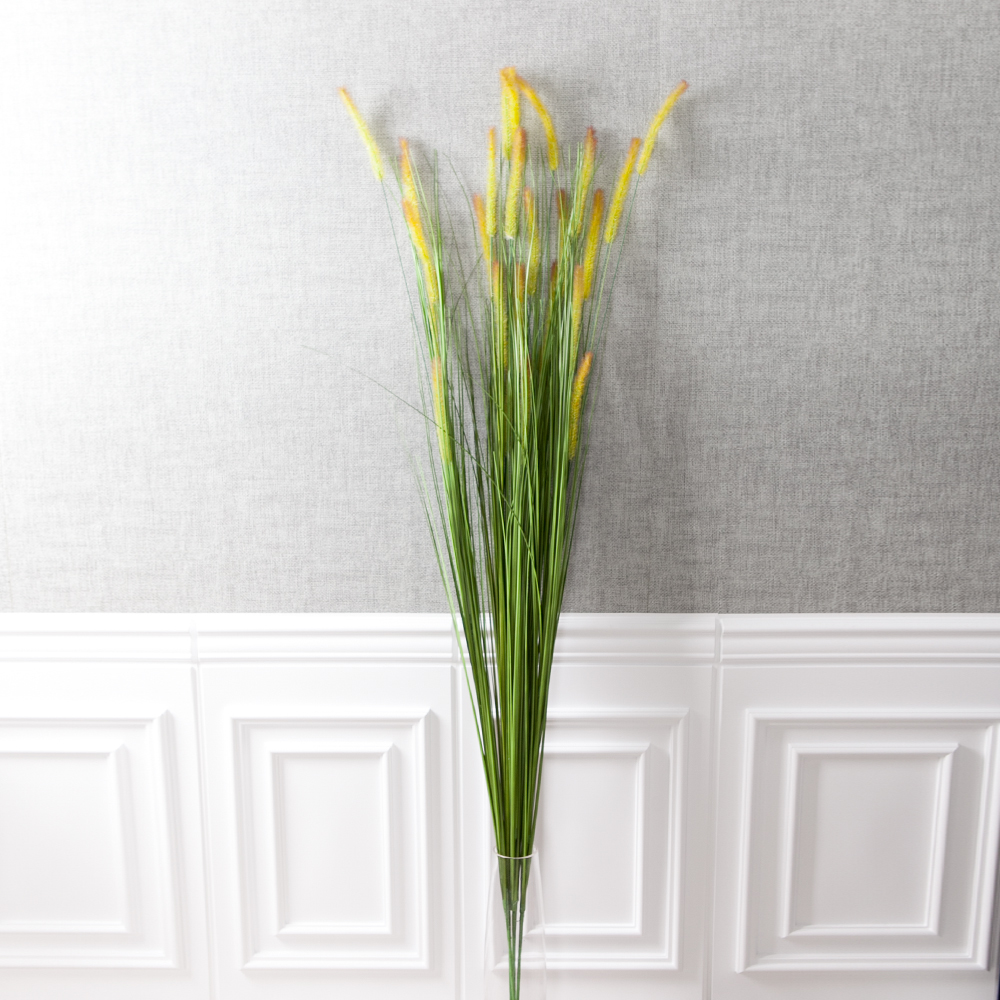 플라워트리 금강아지풀 조화 녹색 식물 롱 가지 160cm 조경 인테리어 장식 소품 인조 가드닝