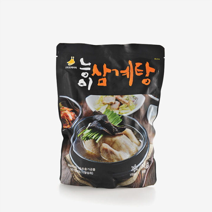 모리) 능이삼계탕(1Kg) 진한국물 능이버섯 삼계탕 : 롯데On