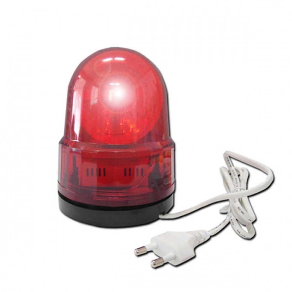 대덕 회전 경광등 125mm A/C 220V 브라켓식 (소리안남) 안전용품
