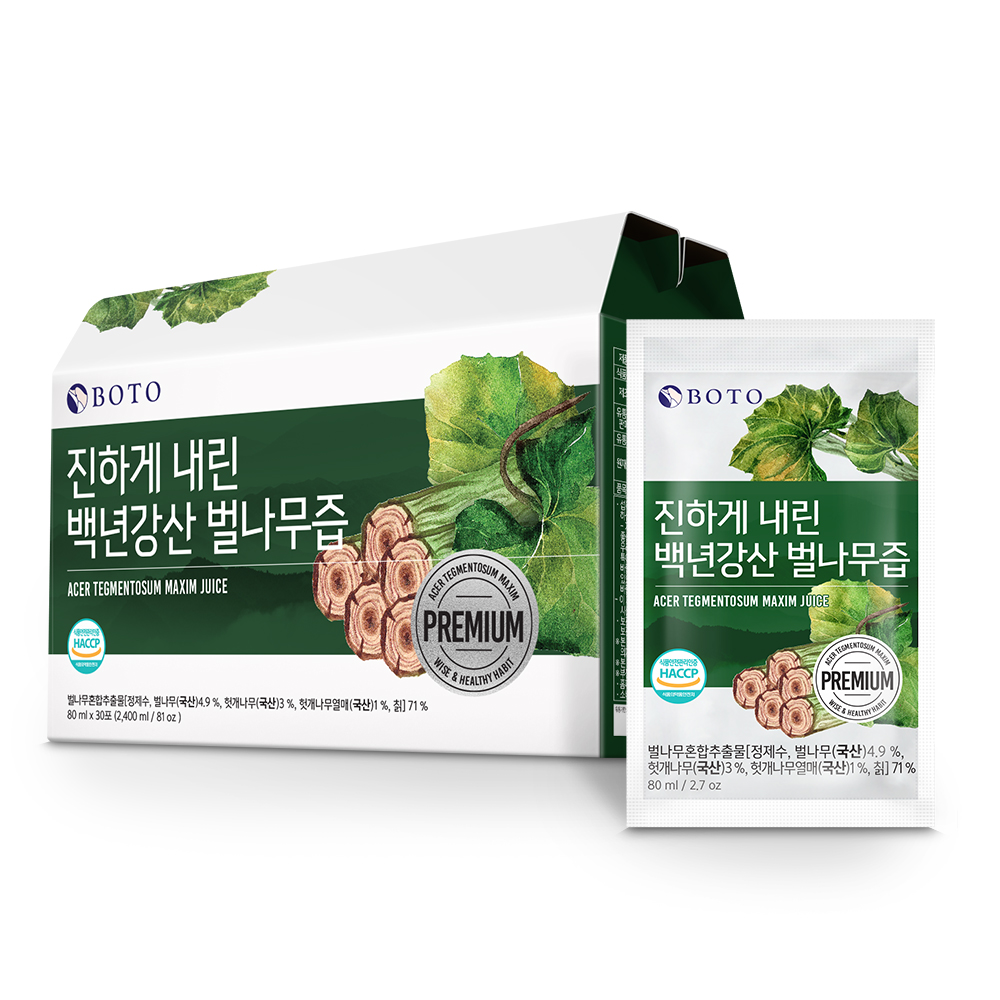 보뚜 진하게 내린 백년강산 벌나무즙 30p