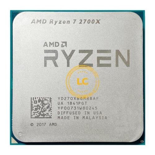 CPU 데스크탑 AMD-Ryzen 7 CPU 프로세서 2700X R7 2700X 3.7GHz 에잇 코어 식스틴 스레