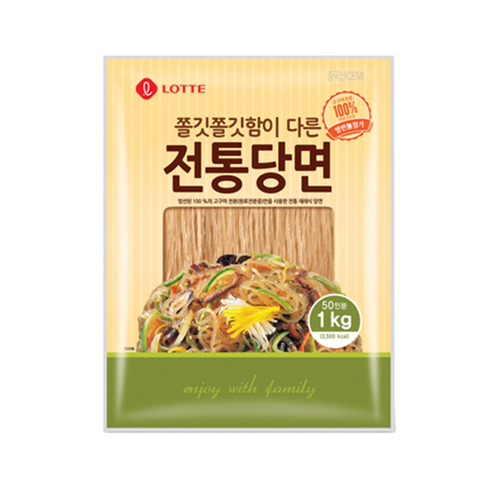 롯데푸드 델가 전통 당면 1kg