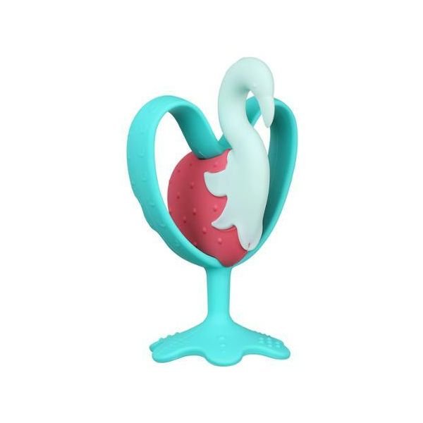 유피스 플라밍고 치발기 (민트체리)