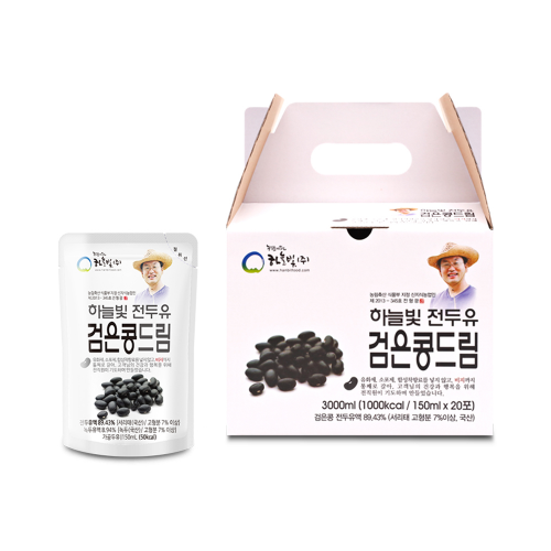 하늘빛 전두유 全두유 검은콩드림 150ml